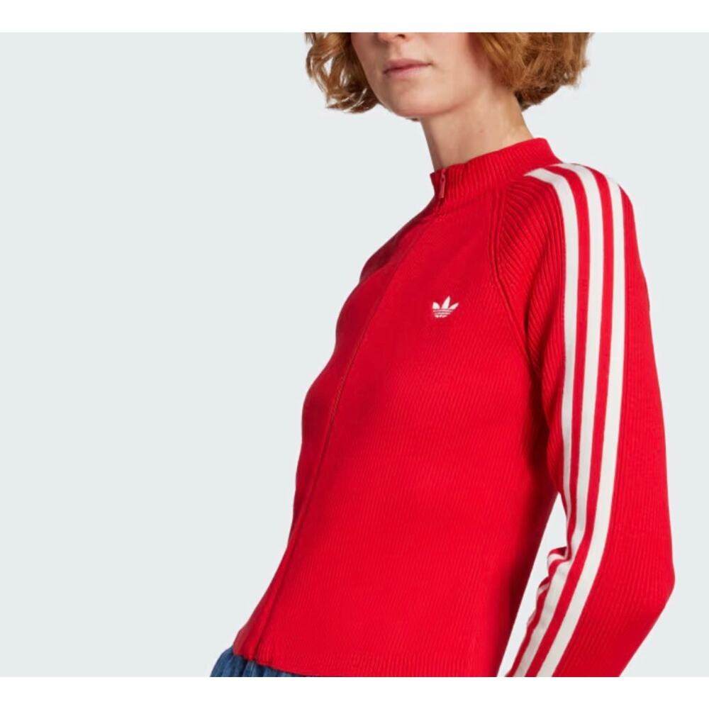 adidas Originals Red Track Jacket - Picture 4 of 9